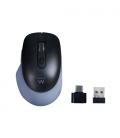 Ewent Ratón óptico inalámbrico con conectividad multidispositivo, clics silenciosos y adaptador tipo C