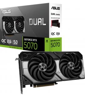Tarjeta Gráfica ASUS Dual GeForce RTX 5070 OC 12GB GDDR7 Reflex 2 RTX AI DLSS4
