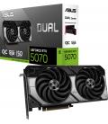 Tarjeta Gráfica ASUS Dual GeForce RTX 5070 OC 12GB GDDR7 Reflex 2 RTX AI DLSS4