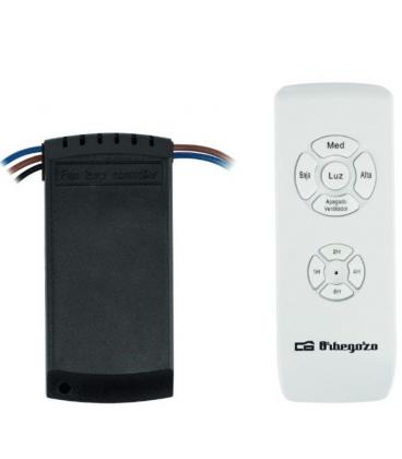 Kit orbegozo rcm 9000 para ventilador de techo/ incluye receptor y mando a distancia