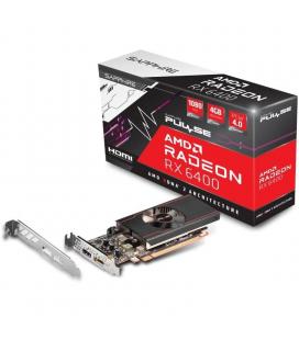 Tarjeta gráfica sapphire pulse radeon rx 6400 gaming/ 4gb gddr6