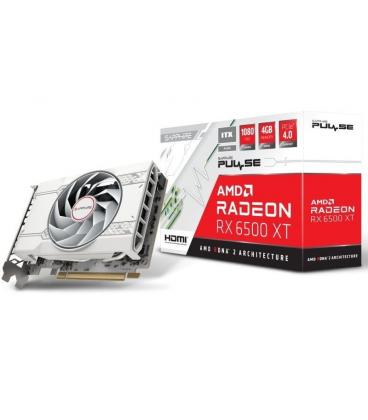 Tarjeta gráfica sapphire pulse radeon rx 6500 xt itx pure gaming/ 4gb gddr6