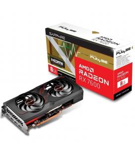Tarjeta gráfica sapphire pulse radeon rx 7600 gaming oc/ 8gb gddr6