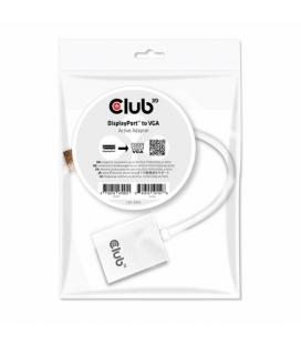 CLUB3D Displayport a VGA Adaptador Activo