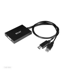 CLUB3D cac-1010 Displayport/usb DVI-I Daul link Negro, Blanco