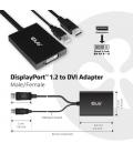 CLUB3D cac-1010 Displayport/usb DVI-I Daul link Negro, Blanco