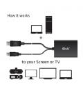 CLUB3D cac-1010 Displayport/usb DVI-I Daul link Negro, Blanco