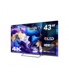TELEVISIÓN QLED SMART TECH UHD 43 43QG02V GOOGLE TV