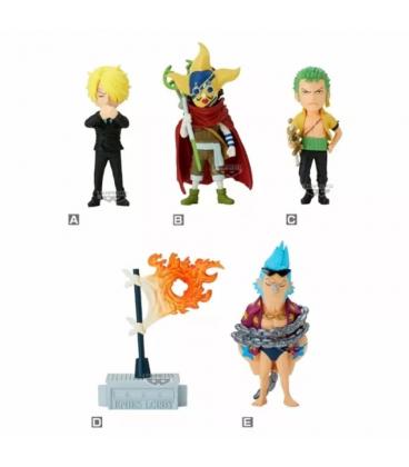 Figura banpresto one piece world collectable enies lobby 2 unidad aleatoria