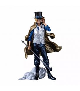 Figura banpresto one piece premium sabo the metallic 30cm