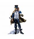 Figura banpresto one piece premium sabo the metallic 30cm