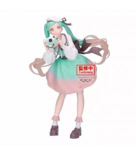 Figura banpresto hatsune miku holiday memories camera 20cm