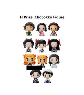 Figura tipo chocokko demon slayer exclusivo kuji premio h 1 unidad