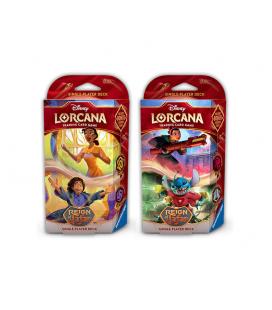 Lorcana tcg - mazos de inicio disney reinado de jafar 8 unidades inglés