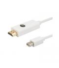 CABLE MINI DISPLAYPORT M A HDMI M 1.8M SAVIO CL-83