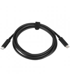 Cable usb 3.0 tipo-c/ usb tipo-c macho - usb tipo-c macho/ hasta 100w/ 1.8m/ negro