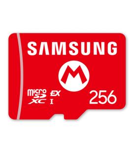 Tarjeta de memoria samsung express card para nintendo switch 2 256gb microsd xc