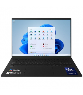 Portátil lg gram 16z90t-g.ad8bb intel core ultra 7-255h/ 32gb/ 2tb ssd/ 16'/ win11