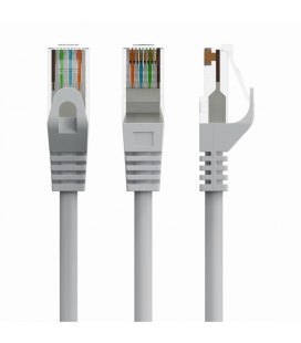 CABLE RED GEMBIRD UTP CAT6 20M COBRE GRIS