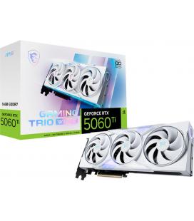 Tarjeta Gráfica MSI GeForce RTX 5060 Ti GAMING TRIO OC 16GB GDDR7 Reflex 2 RTX AI DLSS4 Blanca
