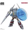 Figura hasbro transformers star wars the mandalorian