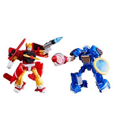 Figura hasbro transformers sonic the hedgehog wingtail & blue booster
