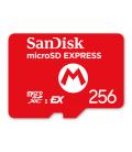 Tarjeta micro sd express sandisk 256gb para nintendo switch 2