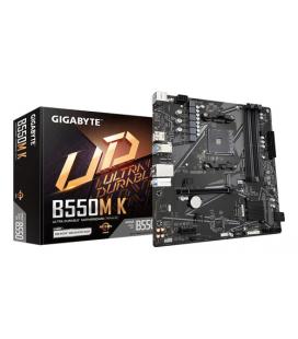 Placa base gigabyte b550m k am4 m - atx - 4x ddr4 - 4x sata3 - 4x usb 3.2 - 4x usb 2.0