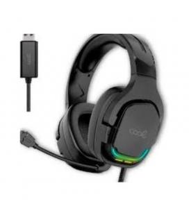AURICULARES GAMING COOL TUNED USB 7.1 BLACK