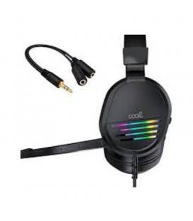 AURICULARES GAMING COOL NITRO ADAPT. AUDIO BLACK