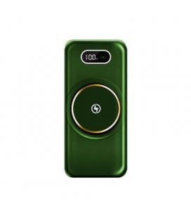 POWERBANK COOL 10000MAH QI WIRELESS GRIP GREEN