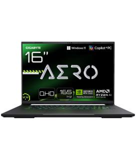 GIGABYTE ERO X16 1VH Portátil Gaming – 16“, 165Hz WQXGA, Ryzen AI 7 350, GPU NVIDIA RTX 5060, 16GB DDR5 5200MHz, SSD Gen4 de 1TB