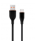 CABLE DE CARGA Y DATOS GEMBIRD USB TIPO C DE SILICONA PREMIUM 1,5 M NEGRO