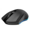 RATON GAMING GEMBIRD RGB INALAMBRICO RECARGABLE DE 6 BOTONES "FIREBOLT" NEGRO