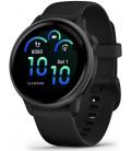 Garmin Vívoactive 6 Reloj Smartwatch Deportivo AMOLED Pizarra con Correa Negra