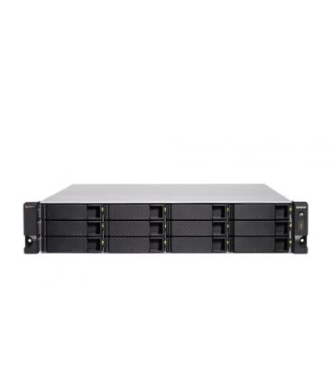 Servidor nas qnap ts - h1886xu - rp r2 18 bahias 2u rack 32gb gigabit ethernet