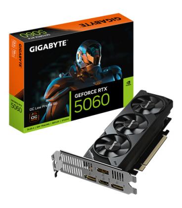 Tarjeta gráfica gigabyte geforce rtx 5060 oc low profile/ 8gb gddr7
