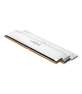 Memoria ram ddr5 32gb 2x16gb crucial pro white - dimm - 6000 mhz - pce 48000 - cl38