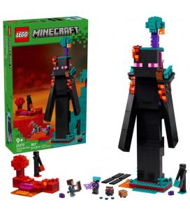 Lego minecraft la torre de enderman