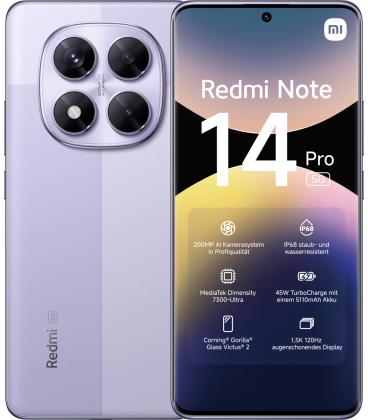 Smartphone xiaomi redmi note 14 pro 8gb/ 256gb/ '/ 5g/ púrpura