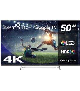 Smart Tech QLED 50QG02V 50" 4K UHD Google TV HDR10 Chromecast WiFi Dolby Audio