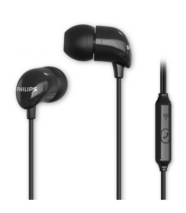 Auriculares intrauditivos philips tae1126bk/ con micrófono/ jack 3.5/ negros