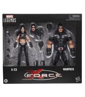 Figura hasbro marvel legends series x foce x - 23 & warpath