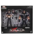 Figura hasbro marvel legends series x foce x - 23 & warpath
