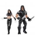 Figura hasbro marvel legends series x foce x - 23 & warpath