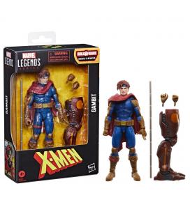 Figura hasbro marvel legends series build a figure marvels nemesis x - men gambit