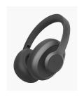 Auriculares fresh'n rebel clam ace inalambrico storm grey