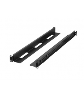 KIT CARRIL LANBERG RACK 19" DESLIZANTE 650-1090MM NEGRO