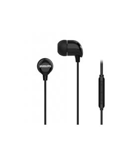 Auriculares intrauditivos philips she1405bks/27/ con micrófono/ usb tipo-c/ negros
