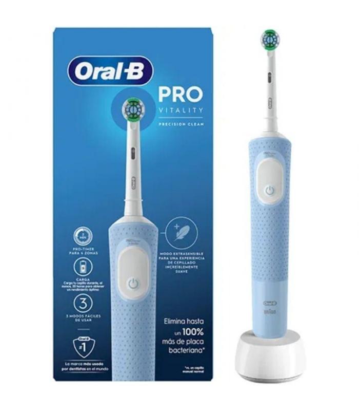 Cepillo dental braun oral-b vitality pro precision clean/ azul